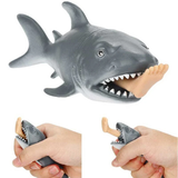 Biting Leg Shark Squeeze Toys Elastic Stretching Toys Children's Bath Toys Decompression Toys Fun Spoof Creativity Extrusion Toy