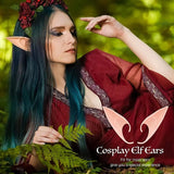 Elf Ears Toy Cosplay Fairy Pixie Soft Ears Tips Anime Party Dress Up Costume Makeup Masquerade Halloween Elven Vampire Fairy Ear