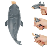 Biting Leg Shark Squeeze Toys Elastic Stretching Toys Children's Bath Toys Decompression Toys Fun Spoof Creativity Extrusion Toy