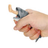 Biting Leg Shark Squeeze Toys Elastic Stretching Toys Children's Bath Toys Decompression Toys Fun Spoof Creativity Extrusion Toy