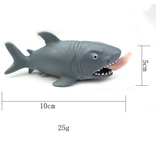 Biting Leg Shark Squeeze Toys Elastic Stretching Toys Children's Bath Toys Decompression Toys Fun Spoof Creativity Extrusion Toy