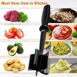 1pc For Hamburger Meat Ground Beef, Ground Turkey Meat Chopper, Hamburger Chopper, Premium Heat Resistant Masher And Smasher