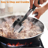 1pc For Hamburger Meat Ground Beef, Ground Turkey Meat Chopper, Hamburger Chopper, Premium Heat Resistant Masher And Smasher