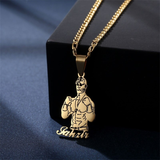 Custom Name Cartoon Character Stainless Steel Necklaces Pendants Kids Nameplate Jewelry Personalised Any Design Letter Necklace