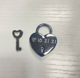 Customized Text Concentric Lock Key Valentine's Day Personalized Couple Keychain Key and Lock Fashion Jewelry Couple Sets Gifts