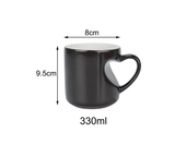 Customized Ceramic Magic Mug Pour in hot water pictures display mugs Print Picture Photo LOGO Text Hot Water Change Color cup