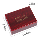 1PC Wooden Paint Card Poker Box Home Retro Jewelry Storage Box Holiday Activity Gift Flip Sundries Product Custom Packaging