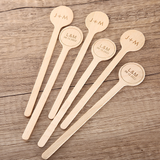 100pcs Custom Wooden Stir Sticks for Wedding Cocktails,Monogram Drink Stirrers,cheers to Swizzle Sticks Cocktail Stirrers Bridal