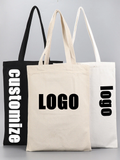 Customized logo personalized signature women's cloth shopping bags bags shoulder bags duffel bags large-capacity handbags eom