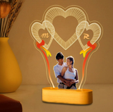 New Personalized Custom Photos Lamp Text Customized Bedroom Night Light Wedding Anniversary Birthday Mother's Father's Day Gift