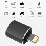 For IOS OTG Adaptador For iPhone 14 13 12 11 Pro iPad U Disk Lighting Male to USB 3.0 Adapter for iOS 13 above