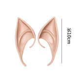 Elf Ears Toy Cosplay Fairy Pixie Soft Ears Tips Anime Party Dress Up Costume Makeup Masquerade Halloween Elven Vampire Fairy Ear