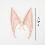 Elf Ears Toy Cosplay Fairy Pixie Soft Ears Tips Anime Party Dress Up Costume Makeup Masquerade Halloween Elven Vampire Fairy Ear