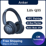 Soundcore Life Q35 Wireless Headset Active Noise Cancellation Bluetooth Headphone ANC Long Playtime LDAC HiRes Earphone