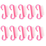 10 Pcs/Lot Cleaning Nail Brush Tools File Nail Art Manicure Pedicure Soft Remove Dust Plastic Dust Cleaning Brushes