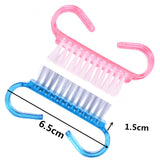 10 Pcs/Lot Cleaning Nail Brush Tools File Nail Art Manicure Pedicure Soft Remove Dust Plastic Dust Cleaning Brushes