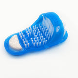 Plastic Bath Shower Feet Massage Slippers Bath Shoes Brush Pumice Stone Foot Scrubber Spa Shower Remove Dead Skin Foot Care Tool