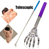 Back Scratcher Telescopic Stainless Steel Claw Massager For Back Massage Promotion Tools For Blood Circulation Relax Health Tool