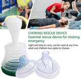 1 Set Choking Rescue Device Adults & Children Portable First Aid Choking Device