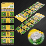 10PCS Cell Coin Alkaline Battery AG3 1.55V Button Batteries SR41 192 L736 384 SR41SW CX41 LR41 392 Lamp Chain Finger Light Watch