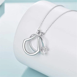 Fashion Geometric Ring Holder Necklace For Women Girls U Shape Wedding Engagement Choker Necklaces Ring Keeper Jewelry