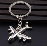 Keychains For Men Car Bag KeyRing Air Plane Model Fighter Toy Air Plane Model Fighter Aircrafe Travel Fashion Gift