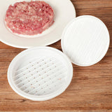 NEW Round Shape Hamburger Press Food-Grade Plastic Hamburger Meat Beef Patty Maker Mold Mould Kitchen Tool