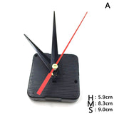 1 Set Hanging DIY Quartz Watch Silent Wall Clock Movement Quartz Repair Movement Clock Mechanism Parts With Needles