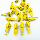 10-50Pcs 3#/5# Nylon Coil Auto Lock Zipper Puller DIY Sewing Tool Zipper Slider 20 Colors