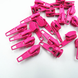 10-50Pcs 3#/5# Nylon Coil Auto Lock Zipper Puller DIY Sewing Tool Zipper Slider 20 Colors