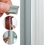 10M Window Sealing Strip Acoustic Foam White for Sliding Door Windows Windproof Soundproof Cotton Seal Door Gap Sound Foam