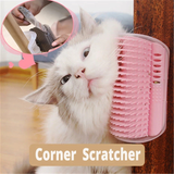 Cats Brush Corner Scratcher Pet Comb Rubbing Brush Pet Hair Removal Massage Pet Grooming Cleaning Supplies