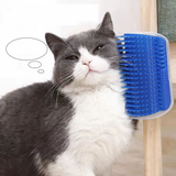 Cats Brush Corner Scratcher Pet Comb Rubbing Brush Pet Hair Removal Massage Pet Grooming Cleaning Supplies