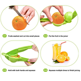 Lemon Squeezer Manual Orange Citrus Press Juicer Food Grade PP Grape Juicers Kitchen Accessories Multifunction Fresh Fruit Tool