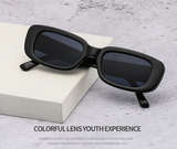 2022 Square Female Sun Glasses Luxury Travel Small Rectangle Sunglasses Men's Women's Eyewear Vintage Retro Cycling Sunglasses