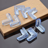 4pcs/lot Anti-collision Glass Table Protection Clear Rubber Furniture Table Desk Corner Edge Cushion Guard Protector Baby Cover