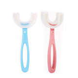 Baby Toothbrush Children 360 Degree U-shaped Child Toothbrush Teethers Baby Brush Silicone Kids Teeth Oral Care Cleaning