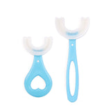 Baby Toothbrush Children 360 Degree U-shaped Child Toothbrush Teethers Baby Brush Silicone Kids Teeth Oral Care Cleaning