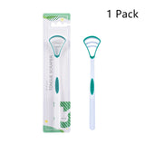 Sales Silicone Tongue Scraper Brush Cleaning Food Grade Single Oral Care To Keep Fresh Breath 3Color Pack No.1