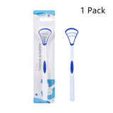 Sales Silicone Tongue Scraper Brush Cleaning Food Grade Single Oral Care To Keep Fresh Breath 3Color Pack No.1