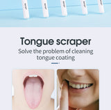 Sales Silicone Tongue Scraper Brush Cleaning Food Grade Single Oral Care To Keep Fresh Breath 3Color Pack No.1