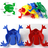 5/10 Pcs Jumping Frog Bounce Fidget Toys For Kids Novelty Assorted Stress Reliever Toys For Children Birthday Gift Party Favor