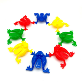 5/10 Pcs Jumping Frog Bounce Fidget Toys For Kids Novelty Assorted Stress Reliever Toys For Children Birthday Gift Party Favor